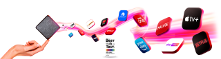 Full fibre broadband and streaming
